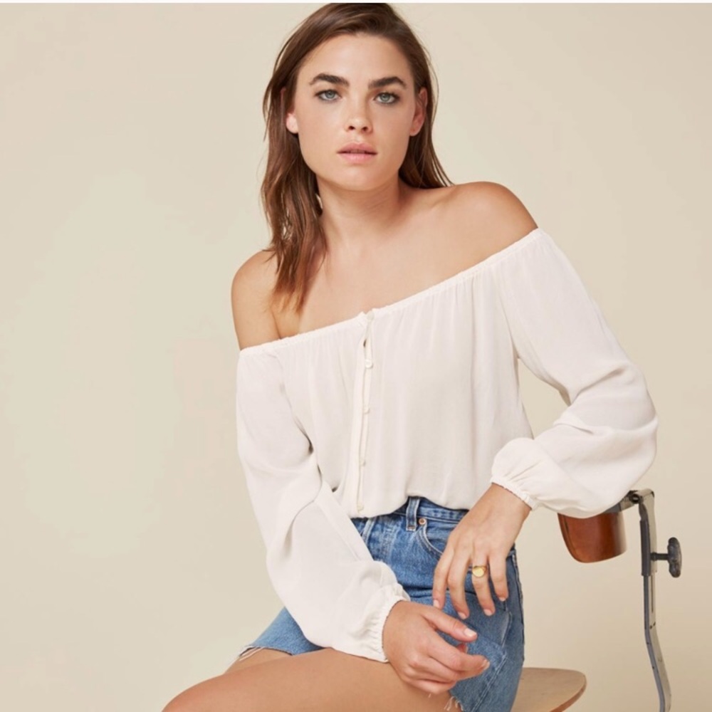 Reformation Caper Top size xs